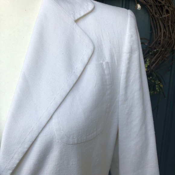 Banana Republic white blazer - Picture 5 of 8